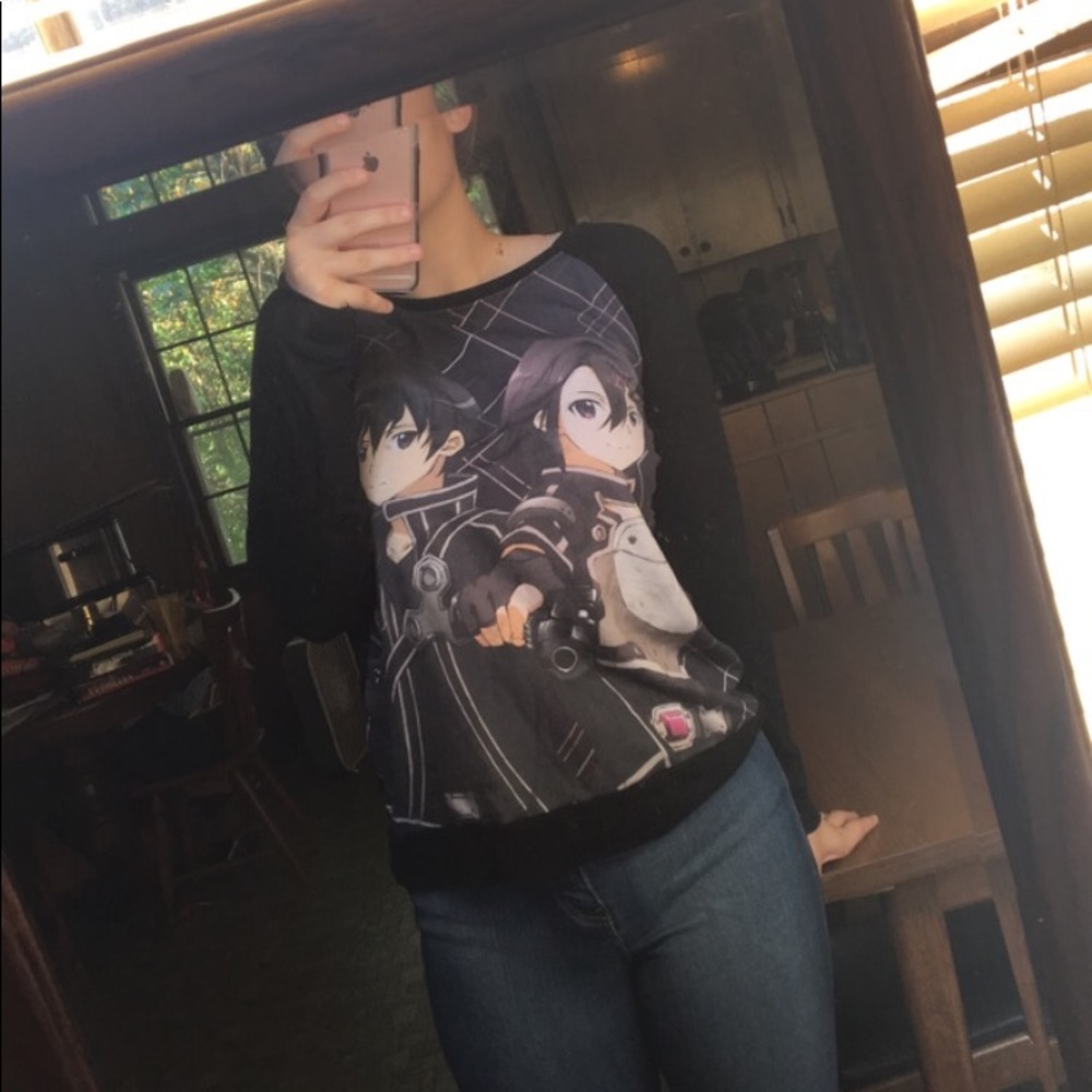 Long sleeve sword art online